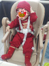 優(yōu)奇周歲禮服男寶寶中式國風(fēng)紅色抓周服洋氣嬰兒滿月百天喜慶生日冠衣 紅色刺繡福瑞+帽子+襪子 90cm 曬單實拍圖