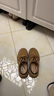 Dickies男士休閑鞋男低幫透氣英倫風(fēng)工裝鞋男士商務(wù)休閑男鞋子 淺棕 41  曬單實拍圖