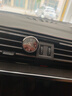 安美盛 汽車(chē)夜光電子石英鐘表車(chē)載儀表臺電子表 改裝專(zhuān)用時(shí)間表內飾擺件 奧迪標 一個(gè)裝/帶風(fēng)口夾 曬單實(shí)拍圖