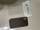墨佰 適用于蘋果12手機(jī)殼iPhone12pro max超薄磨砂軟殼簡(jiǎn)約散熱鏡頭全包防摔硅膠保護(hù)套 透黑色+鋼化膜 蘋果12 曬單實(shí)拍圖