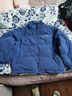 真維斯（Jeanswest）華夫格棉服男秋冬季燈芯絨棉衣外套男裝加厚保暖棉襖冬裝 JD2001 藍色 2XL 曬單實(shí)拍圖