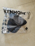 卡蒙（Kenmont）加厚保暖夾棉純黑色鴨舌帽男士秋冬天戶(hù)外街頭防寒平頂帽km-2651 曬單實(shí)拍圖