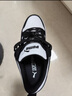 彪馬（PUMA）男女同款經(jīng)典休閑透氣復(fù)古百搭潮流板鞋 REBOUND 370539 黑色-白-01 44 曬單實拍圖