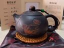此時(shí)此刻 云南建水紫陶茶壺泡茶壺茶具純手工荷花西施壺李昊牡丹西施260cc 荷花西施單壺（約240cc） 曬單實(shí)拍圖