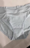 ubras60S莫代爾無(wú)縫無(wú)痕舒適高彈低腰三角褲女士?jī)?nèi)褲 漣漪藍(lán)色 M 曬單實(shí)拍圖