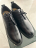 高哥內增高鞋男式8cm冬季商務(wù)休閑頭層牛皮男加絨加厚保暖棉鞋增高鞋 黑色6.5cm-M0833764ZA 41 曬單實(shí)拍圖