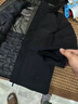 稻草人品牌羽絨棉服冬季新款常規(guī)保暖棉衣男款中年爸爸裝連帽外套男 8808M-黑色 XL 曬單實拍圖