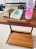 立太（LEADTEK）實(shí)木茶幾客廳邊幾小戶(hù)型沙發(fā)邊柜可移動(dòng)翻蓋現代簡(jiǎn)約桌子 安裝工具 曬單實(shí)拍圖