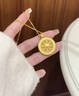 蒂蔻（Tico）黃金八寶羅盤吊墜女款足金999古法金轉(zhuǎn)動鑲鉆羅盤項鏈生日禮物 金重18.9g多退少補 曬單實拍圖