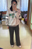 FSHE灰色闊腿褲女2025新款春秋高腰垂感寬松直筒休閑運動褲針織褲 淺灰色[糯米休閑褲]小個子 S 80-95斤 曬單實拍圖