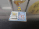 中國黃金（CHINA GOLD）足金999古法黃金滿(mǎn)圈銅錢(qián)錢(qián)多多黃金戒指送女友七夕節情人節禮物 錢(qián)多多戒指 金重約2.9g 10#【玫瑰花禮盒】 曬單實(shí)拍圖