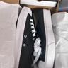 匡威（Converse）官方 Jack Purcell開口笑男女牛皮革板鞋黑色164224C 164224C 40 曬單實拍圖