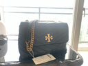 Tory Burch 湯麗柏琦【七夕禮物】 KIRA 小號斜挎絎縫肩背包女包TB 90452 黑色 001 OS 曬單實拍圖