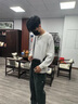JEEP SPIRIT吉普美式高街亨利領(lǐng)衛衣男裝新款長(cháng)袖T恤男士春秋季純棉重磅外套 黑色 XL 【適合140-160斤】 曬單實(shí)拍圖