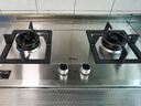 美的（Midea）燃氣灶家用爆炒大火力不銹鋼面板煤氣灶雙灶 防腐防銹面板臺嵌兩用可調節底殼 升級款 Q315天然氣5.2KW火力 曬單實(shí)拍圖