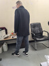 皮爾卡丹100%純羊絨大衣男冬季中長(cháng)款加絨加厚男羊毛呢風(fēng)衣外套爸爸裝 Pekd-1306中長(cháng)款藏青/春秋款 185/2XL(建議150-165斤 曬單實(shí)拍圖