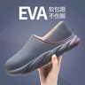 利達(dá)妮（TZLDN）防水包跟棉鞋男士秋冬季保暖拖鞋居家全包二棉鞋可半包棉拖鞋男款 曬單實(shí)拍圖