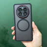 希軒 適用VIVO X200PRO手機(jī)殼新款vivox200Ultra磁吸磨砂x200鏡頭全包防摔保護(hù)套高端高級(jí)感簡(jiǎn)約男女款 萊卡磁吸-膚感磨砂【黑色】 VIVO X200PRO 曬單實(shí)拍圖