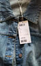 森馬（Semir）牛仔外套女中長(zhǎng)款寬松廓形顯瘦甜酷風(fēng)個(gè)性上衣休閑寬松夾克可疊穿 牛仔淺黃泥染80331 XL 170/92A 曬單實(shí)拍圖