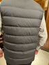 CARE OF LORD輕氣球系列 冬季男士羽絨內膽可外穿鵝絨馬甲背心9610 黑色 XL 曬單實(shí)拍圖