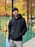 迪桑特 ESSENTIAL 男士 空氣層 連帽衛(wèi)衣 內(nèi)搭 BK-BLACK L 175/96A 曬單實拍圖