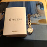 卡西歐（CASIO）手表女送女生防水SHEEN系列時(shí)尚優(yōu)雅小表盤電子日韓表婦女節(jié)禮物 SHE-4528D-7A人造藍(lán)寶石鏡面 曬單實(shí)拍圖