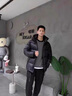 真維斯（Jeanswest）王一博代言黑金棉服男秋冬季新款石墨烯棉衣外套 黑色 XL （建議90-120斤） 曬單實(shí)拍圖