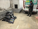 中材瀝青冷補料道路坑槽填補混合料市政柏油道路快速修補瀝青砂小顆粒 （瀝青冷補料）40袋1000kg 曬單實(shí)拍圖