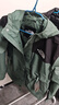 The North Face北面防風(fēng)夾克情侶款戶(hù)外防潑外套8DGC 鴨綠/LFW L 曬單實(shí)拍圖