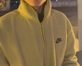 耐克(NIKE)男冬季立領(lǐng)夾克 加絨保暖 毛絨 休閑運動(dòng) FB8387-720黃色M 曬單實(shí)拍圖