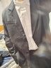 羅蒙（ROMON）西服男士春秋季潮流寬松翻領(lǐng)商務(wù)單西休閑小西裝外套XF01黑色L 曬單實(shí)拍圖