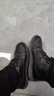 斯凱奇（Skechers）馬丁靴男軟底耐磨緩震百搭休閑鞋高幫戶外工裝鞋 BLK黑色 40 曬單實拍圖