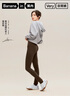 蕉內(nèi)非常褲306Slim女士打底瑜伽褲高腰提臀收腹鯊魚褲 黑色 XL 曬單實拍圖