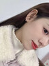 夢黛麗品牌耳飾女【3D拋光工藝】2025輕奢高級感簡約大方耳環(huán)耳扣耳圈 中版【內徑12mm】 銀色一對 曬單實拍圖