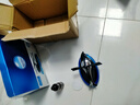 汽車車載擺件香水香薰車內(nèi)持久香氛飛機旋轉(zhuǎn)中控臺太陽能直升飛機 寶石藍(lán)【海洋味】送一瓶補充液 曬單實拍圖