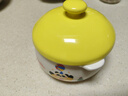 onlycook雙耳陶瓷燉盅帶蓋家用兒童輔食蒸蛋碗燕窩蒸盅煲湯小湯盅 雙耳陶瓷燉盅【踢球熊貓】 曬單實(shí)拍圖