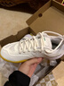 尤尼克斯（YONEX）兒童羽毛球鞋尤尼克斯男童女專(zhuān)用透氣超輕yy專(zhuān)業(yè)訓練鞋220青少年 米白色220 36 (內長(cháng)約210mm) 推薦選大2碼 曬單實(shí)拍圖