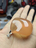 靈久久 925銀扣頭吊墜扣項鏈扣連接扣手工diy玉石扣頭翡翠佛公素銀夾扣子配件 大號 曬單實拍圖
