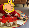 TaTanice周歲抓周道具用品全套男女寶寶生日一周歲布置原木風(fēng)抓鬮地毯套裝 原木風(fēng)抓周套裝【20件套】 曬單實(shí)拍圖