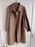 恒源祥雙面羊絨大衣女中長(cháng)款寬松大碼2025秋冬新款毛呢外套加厚外套 可可色 M 【110-125斤】 曬單實(shí)拍圖
