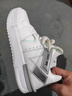 匹克態(tài)極910大三角籃球鞋男鞋秋季低幫板鞋情侶運動(dòng)鞋防滑耐磨休閑鞋 大白【男款】 40 曬單實(shí)拍圖