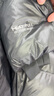 波司登（BOSIDENG）泡芙羽絨服鵝絨男女同款情侶裝長款連帽新國標(biāo)90絨外套 幻夜黑-自然光8633 2XL 180/100A 曬單實(shí)拍圖