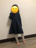 巴拉巴拉童裝女童連衣裙2024秋裝學院風小童寶寶翻領(lǐng)兒童裙子208324111008 曬單實拍圖