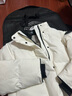 加拿大鵝（Canada Goose）Grandview 女士黑標(biāo)短款羽絨服外套大鵝羽絨服 2266WB 433 北辰白 S 曬單實(shí)拍圖