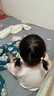 馬·拉?。∕.Latin）/童裝兒童毛衣冬裝新款女小童兔子提花保暖舒適圓領(lǐng)毛衣 米白 110cm 曬單實(shí)拍圖