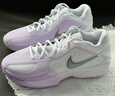耐克男女實(shí)戰籃球鞋冬季戶(hù)外抗扭情侶NIKE G.T. CUT CROSS HF0231 100山峰白/淺煙灰/微葡萄紫/泡沫粉/白 42 曬單實(shí)拍圖