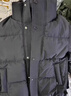 羅蒙立領(lǐng)休閑男士羽絨服夾克2025新款秋冬季男裝輕薄保暖面包服外套潮 y2f35黑色羽絨服 2XL 155-175 曬單實拍圖