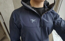 始祖鳥(niǎo)（ARC'TERYX）Gamma Lightweight 戶(hù)外男士輕量防風(fēng)休閑透氣軟殼衣連帽夾克外套 Black Sapphire/藍黑色（經(jīng)典款） L（80kg-90kg）尺碼偏大 曬單實(shí)拍圖
