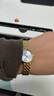 天梭（TISSOT）【七夕節(jié)禮物】 瑞士手表 小可愛(ài)系列小方表樂(lè)愛(ài)1853石英女表 金色鋼帶 T058.009.33.031.00 曬單實(shí)拍圖