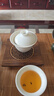 班意中式雕花重竹小型茶盤家用茶托盤方形干泡臺(tái)壺承壺墊茶承盤茶配件 重竹窗花壺承（瓦片款） 曬單實(shí)拍圖